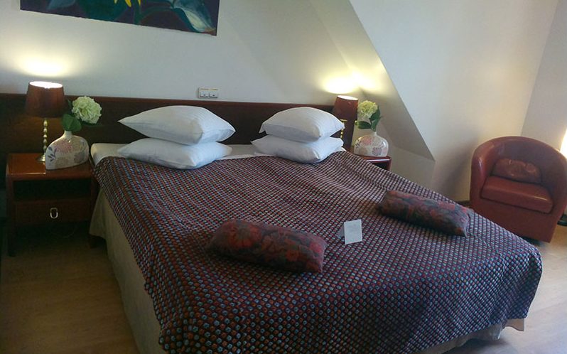 Double room with a double bed