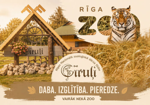 Sadarbība ar Rīgas Zoodārzu un zoodārza filiāli “Cīruļi”