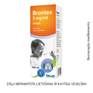Brontex 3 mg/ml sīrups 100 ml