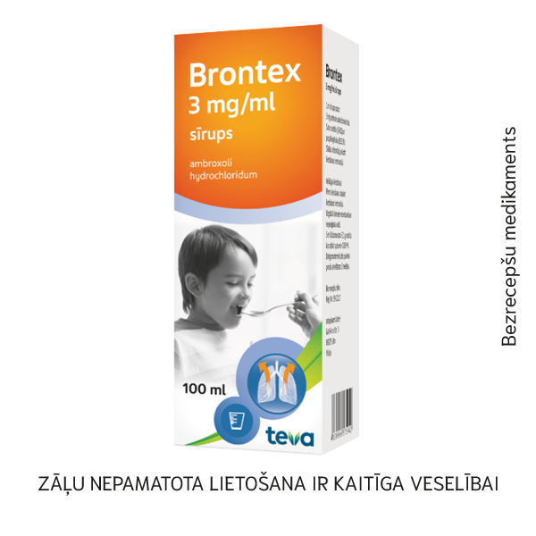 Brontex 3 mg/ml sīrups 100 ml