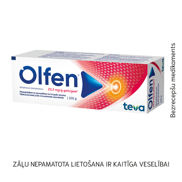 Olfen gels 23,2 mg/g, 100 g
