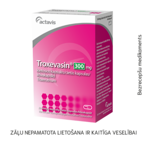 Troxevasin 300 mg cietās kapsulas N50