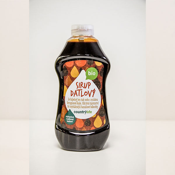 Dateļu sīrups BIO 874ml