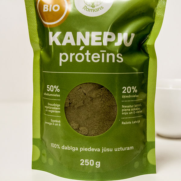 Transhemp kaņepju proteīns BIO 250 g