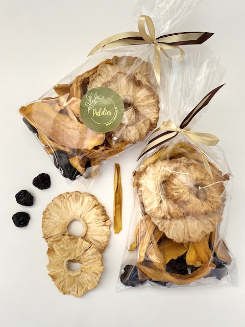 Mango, ķirši, ananasi BIO 155g
