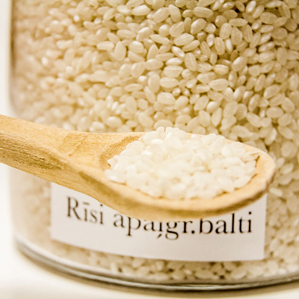 Rīsi, apaļgraudu, baltie BIO 1 kg