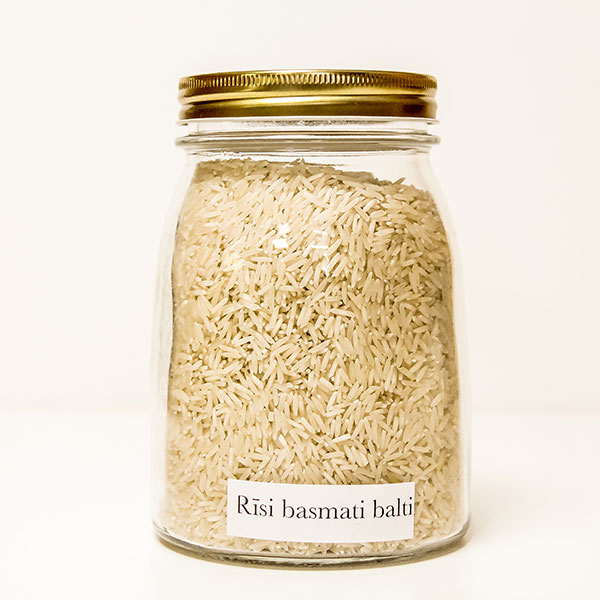 Rīsi, Basmati, baltie BIO 1 kg