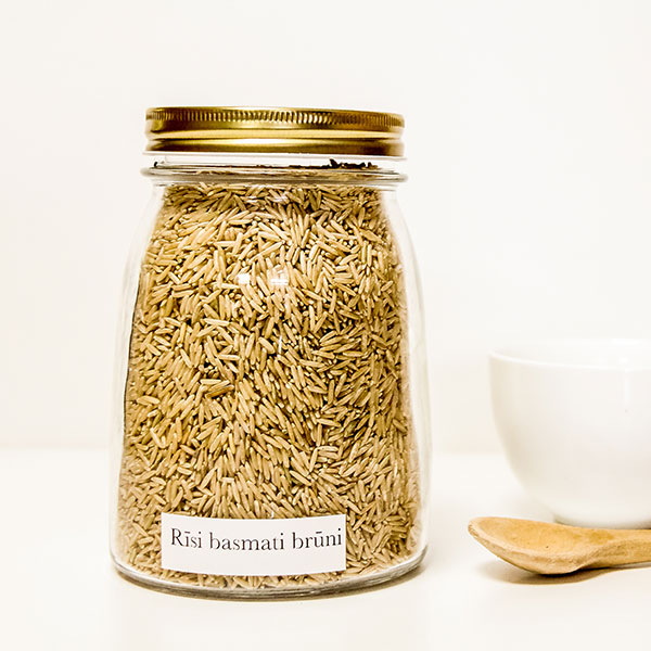 Rīsi, Basmati pilngraudu BIO